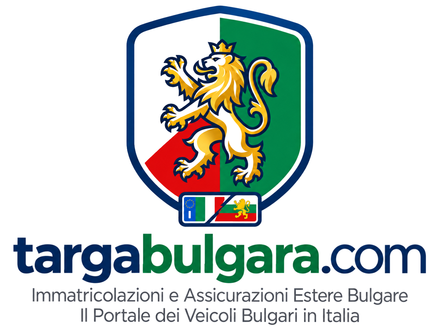 logo targabulgara immatricolazione assicurazione estera bulgara italia: immagine informativa per chi cerca «guidare auto targa straniera in italia» e «guidare in italia con targa straniera», con riferimento a documenti, assicurazione, immatricolazione, verifica e consulenza per un veicolo con targa estera in Italia.